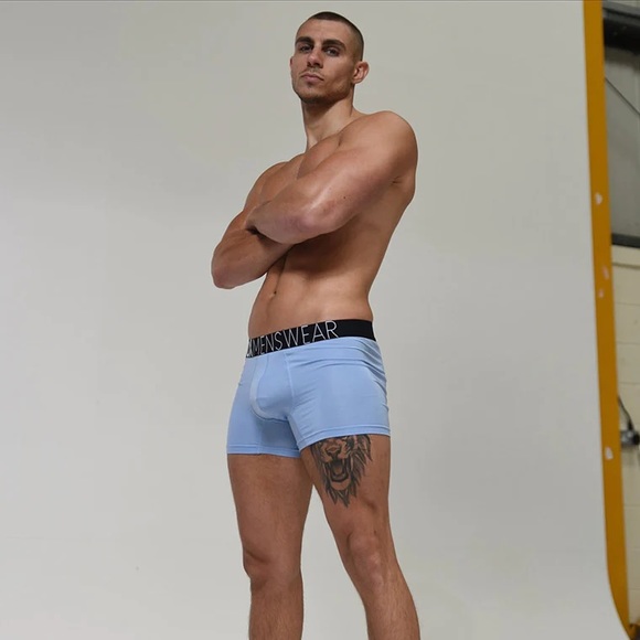 BoxMenswear NWT KING FIT BOXERS - POWDER BLUE Medium - Picture 4 of 14